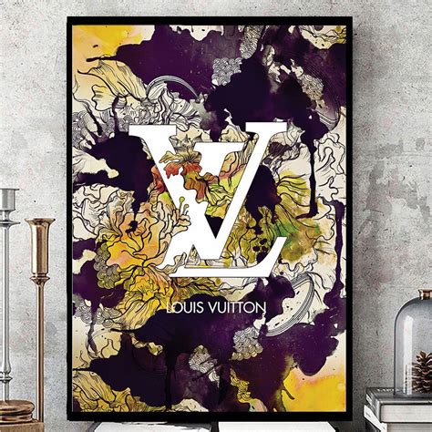 louis vuitton canvas art.